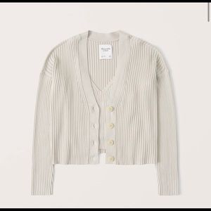 Elevated Ribbed Knit Tank and Cardigan Set